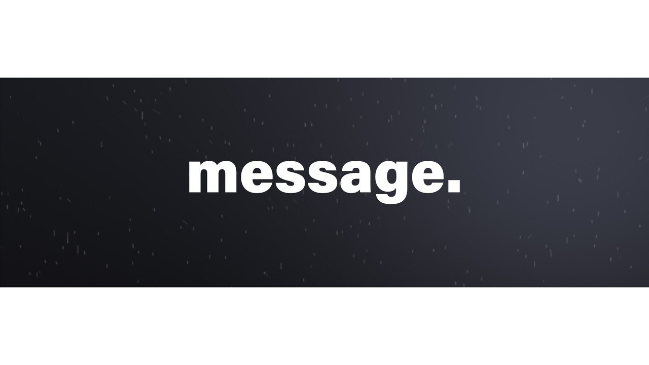 Stomp Phrase Run Typography with Graphite Ribbons After Effects Template