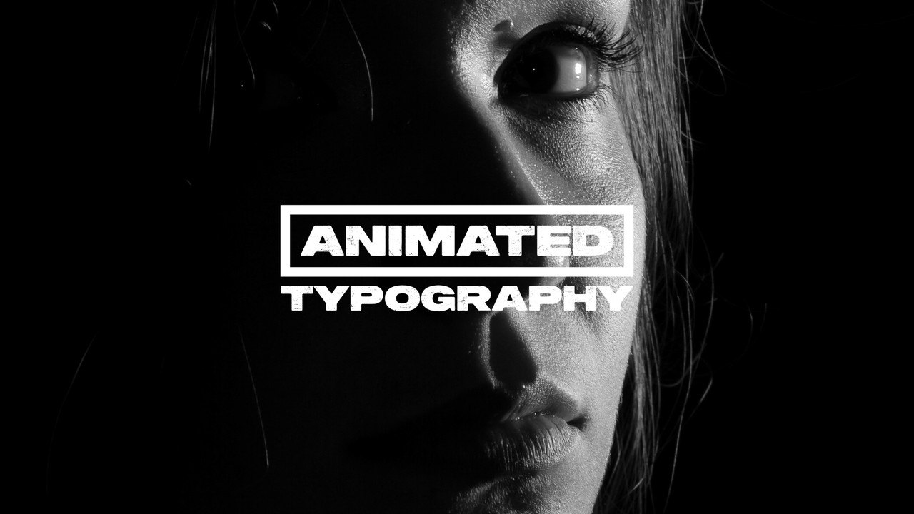 Framed Word Title Animation above Capitals from Narrow Slot After Effects Template