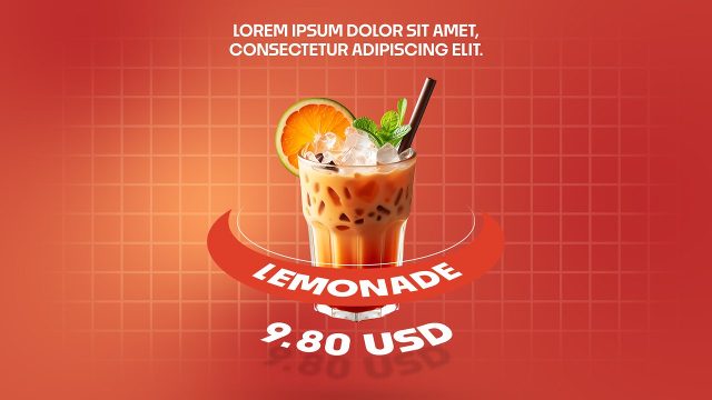 Black Friday Food Promo Animation with Price Tag Premiere Pro MOGRT