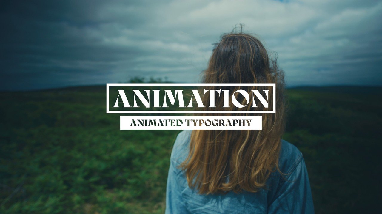 Classic Framed Serif Animated Title with Subcaption Premiere Pro MOGRT