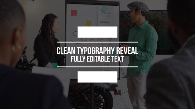Minimal Stacked Block Typography – Free Premiere Pro MOGRT for Festival Trailers