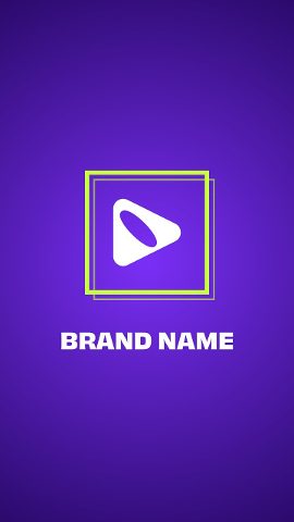 Business Vertical Logo Animation