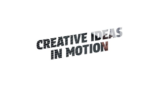 Slanted Two Line Text Minimal Business Transition Template for After Effects