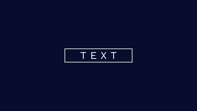Cinematic Text Reveal: Short Spaced Outline – Free After Effects Project