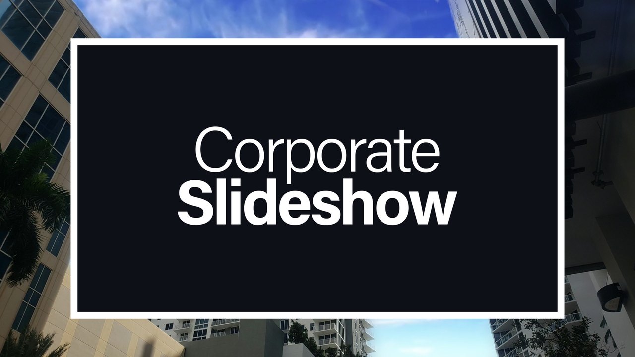 Corporate Team and Office Slideshow After Effects Template for Business Presentations
