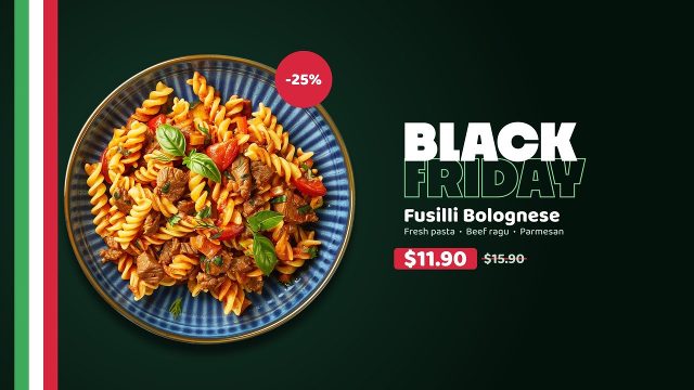 Color Stripe Border Black Friday Deal Animation with Sticker Premiere Pro MOGRT