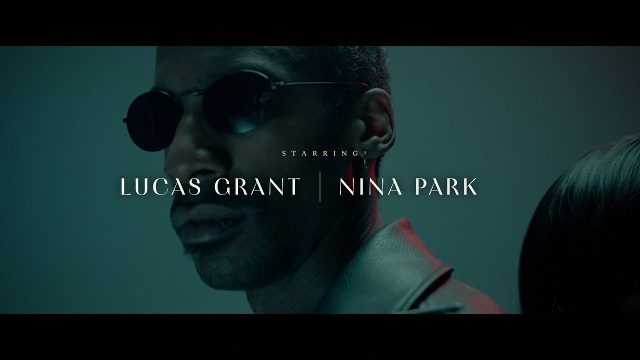 Starring Two Actors Credit Title with Divider After Effects Template
