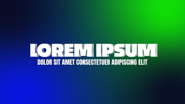 Trendy Text Effects