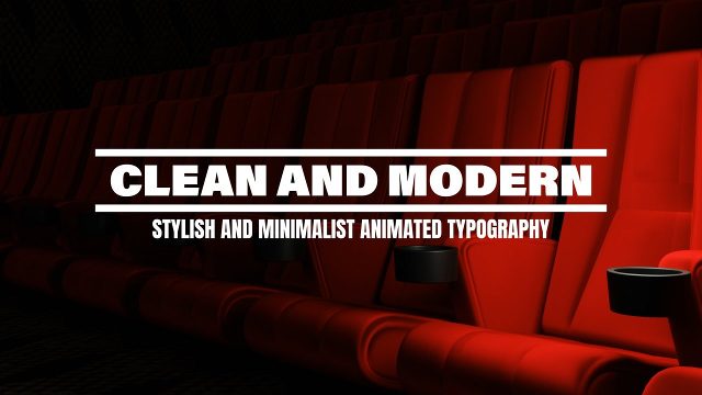 Creative and Smooth Animated Text Premiere Pro Motion Graphics Template