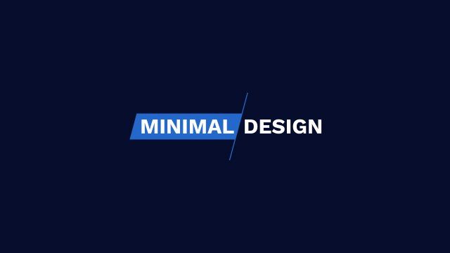Diagonal Blue Split Typography for Premiere Pro – Free Business MOGRT