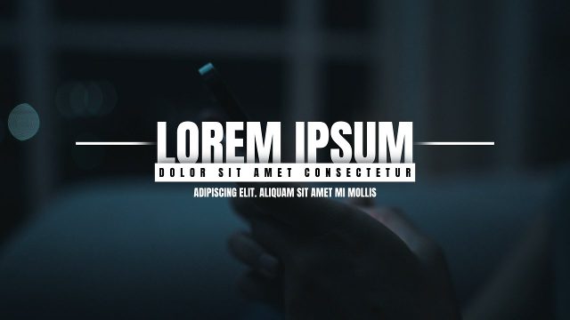 Lined Headline Caption Animations MOGRT Pack for Premiere Pro