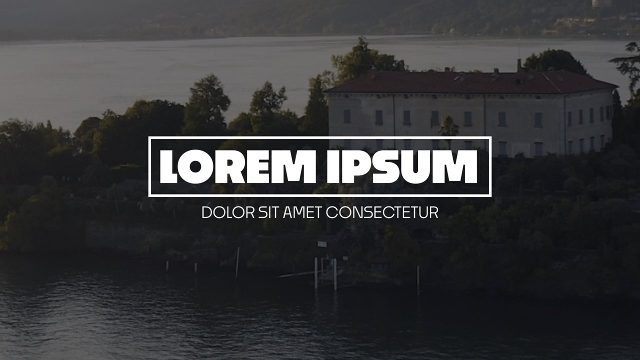 Simple Corporate Text