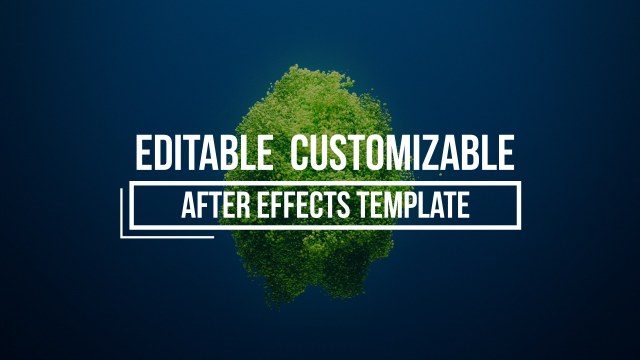 Shadow Box Subtitle Typography – Free After Effects Template for Keynote Slides