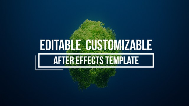 Shadow Box Subtitle Typography – Free After Effects Template for Keynote Slides