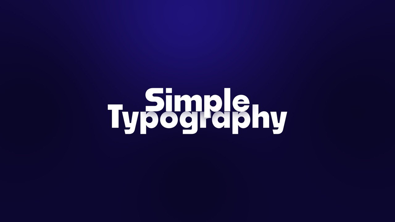 Layered Letters Two Word Lockup Text Animation Premiere Pro MOGRT