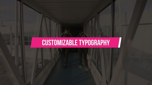 Minimal Slanted Color Banner Typography for Launch Teasers – Free After Effects