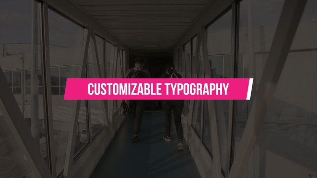Minimal Slanted Color Banner Typography for Launch Teasers – Free After Effects