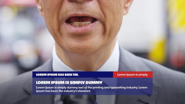 Breaking News Coverage Lower Third