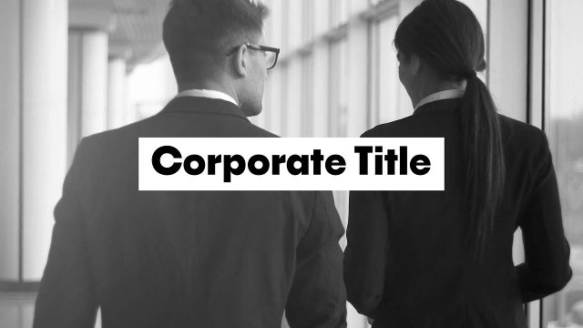 Corporate Caption Text Animations with Phrase Change Wipe Premiere Pro Template