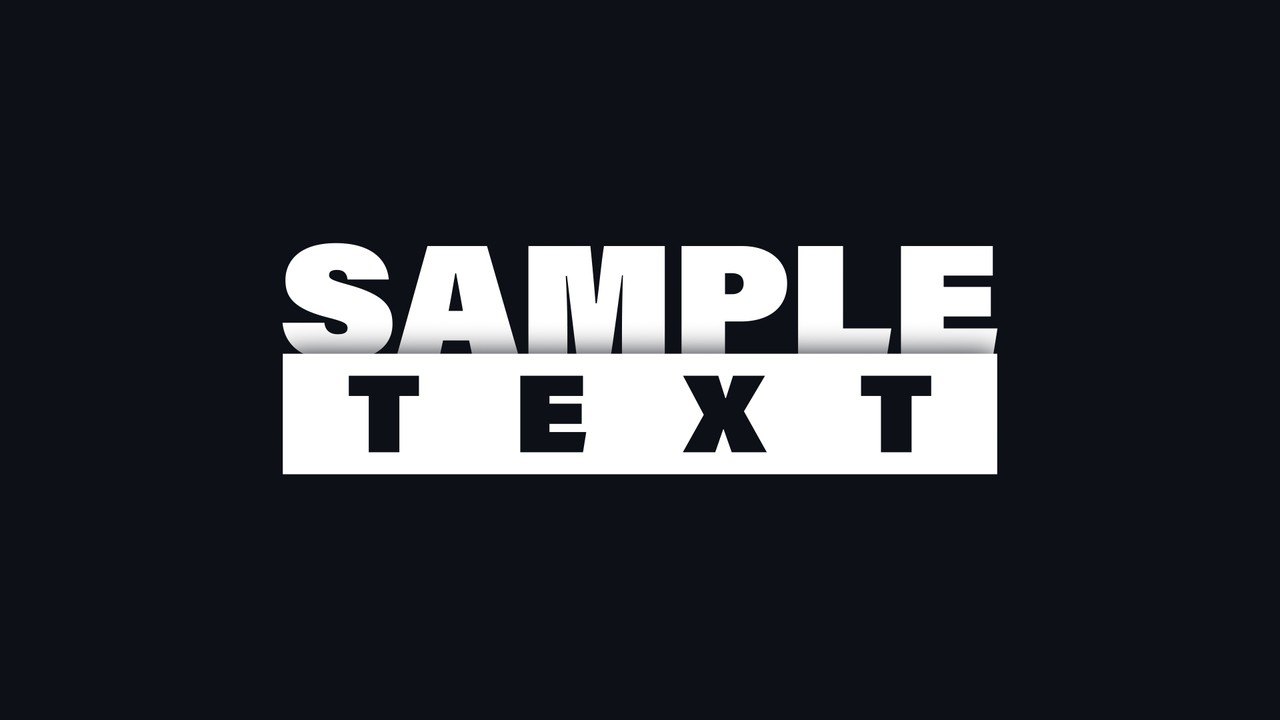 Cursor Wipe Giant Caps Text Animation Premiere Pro MOGRT