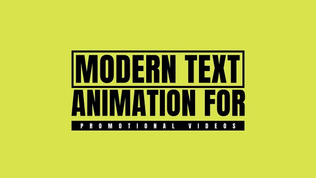 Condensed Two Line Corporate Text Animations featuring Auto Resizing Box Premiere Pro MOGRT