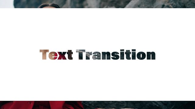 Stylish Animated Title Transitions featuring Huge Cut Out Words and Text Label for Premiere Pro