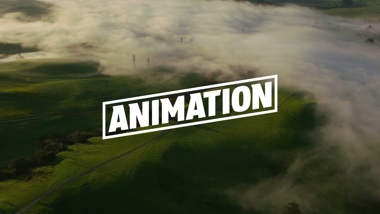 Bordered Caps Animated Title with Cursor Punch Swing Premiere Pro MOGRT