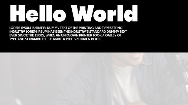 Trendy Agency Slideshow After Effects Template