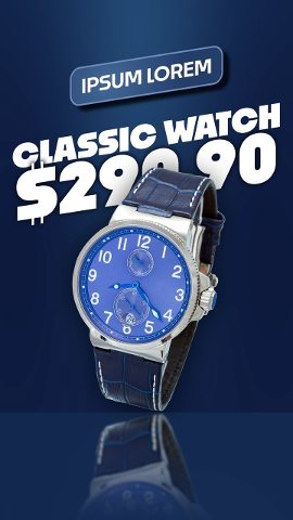 Black Friday Classic Watch Order Screen Premiere Pro PRPROJ Template