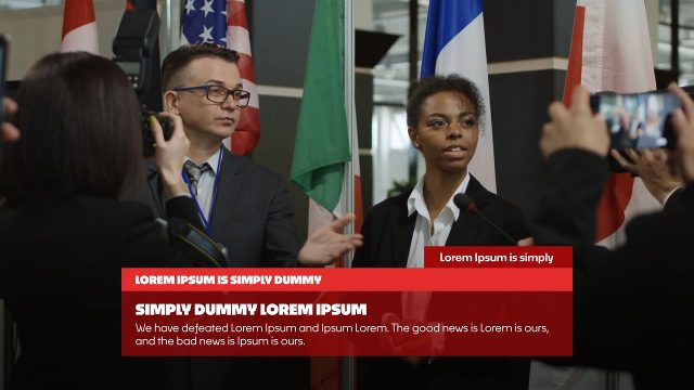 Trending News Broadcast Lower Band