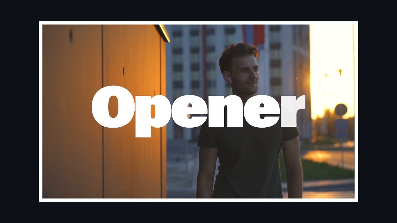 Lively Gallery Slideshows featuring Stripe Transitions Premiere Pro MOGRT