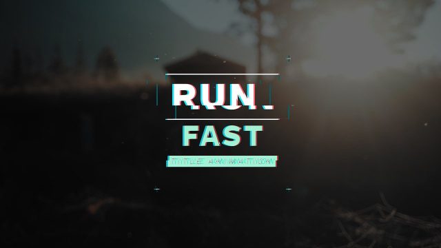 Colorful Minimal Glitch Titles for Podcasts with Bad Signal Text in Ultra HD