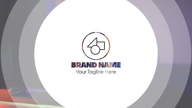 Circle Slide Logo Animations Template for After Effects