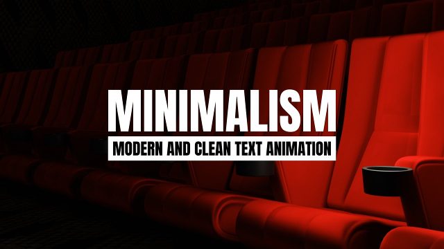 Narrow Titles and Small Tag Minimalism Text MOGRT for Premiere Pro