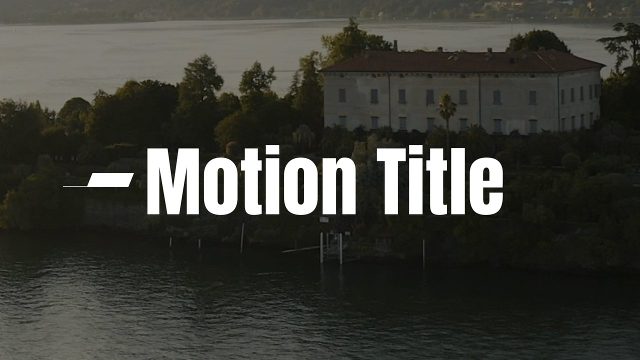 Dash Accent Title Case Text Animations for Corporate Videos Premiere Pro MOGRT