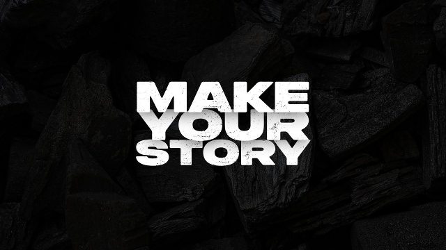 Grunge Rock Texture Title Animations with Outline Middle Line After Effects Template