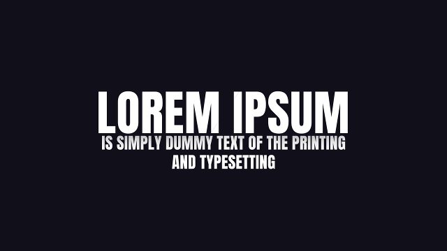 Elegant Bold Text Animations for Documentary Videos Premiere Pro MOGRT