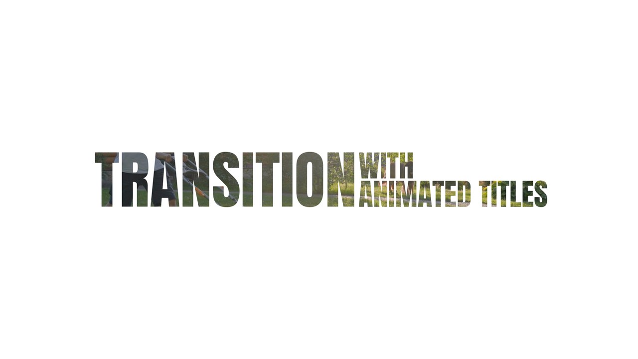 Home and Garden Title Pair Transition Premiere Pro MOGRT