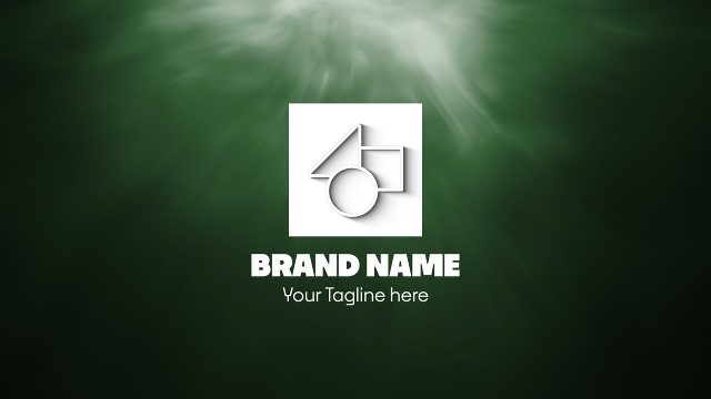 Clean White Box Logo Animations with Light Rays for Adobe After Effects