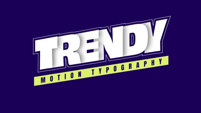 Trendy Corporate Motion Typography featuring Lime Strip Premiere Pro MOGRT