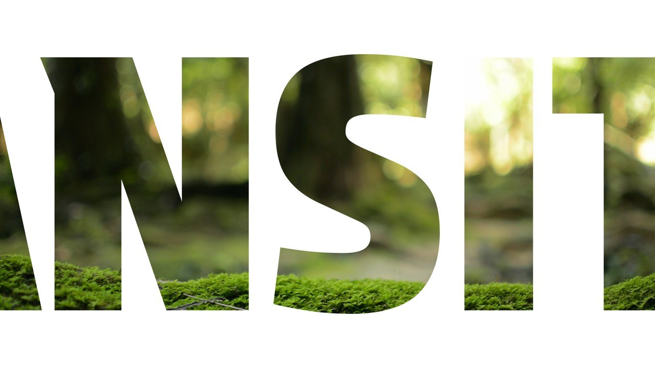 Cut Out Letters Text Transition featuring Gliding Glyphs After Effects Template