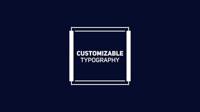 Side Bar Square Text Reveal – Free After Effects Template for YouTube Intros