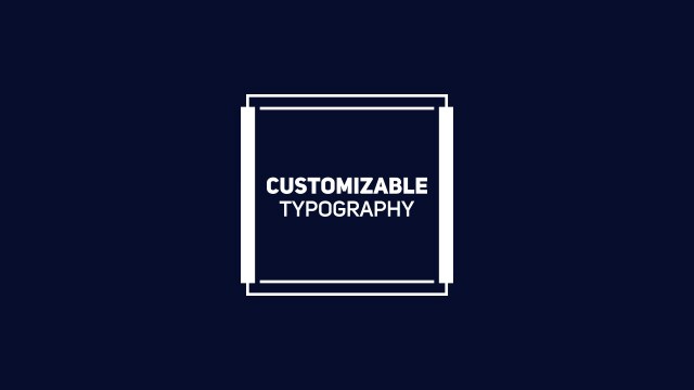 Side Bar Square Text Reveal – Free After Effects Template for YouTube Intros