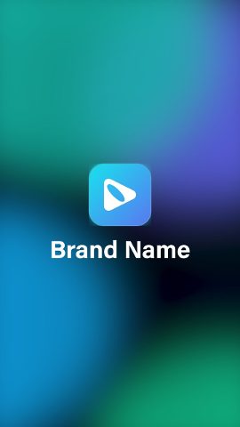 Gradient Vertical SaaS Logo Intros Premiere Pro Template