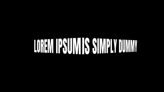 Elastic Word Stretch Kinetic Typography for Social Media After Effects Templates