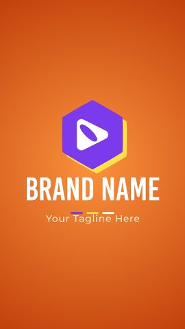 Vibrant Vertical Brand Intro