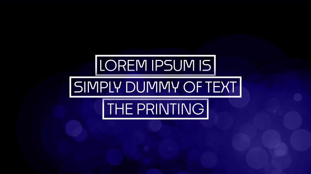 Bold Three Stacked Outline Box Text Animations for Movie Trailers Premiere Pro MOGRT Templates