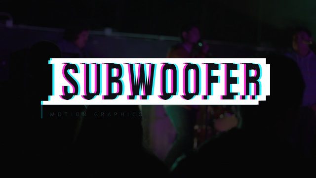Stylized Glitch Titles and Text Pack in 4K After Effects Template