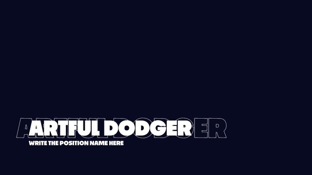 Universal Lower Third Animations MOGRT Template