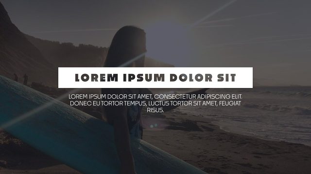 Minimalist Corporate Animated Text
